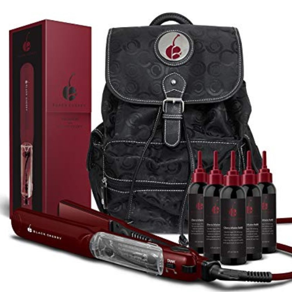 Cherry Professional 1.25" Vapor Flat Iron Bundle❤️